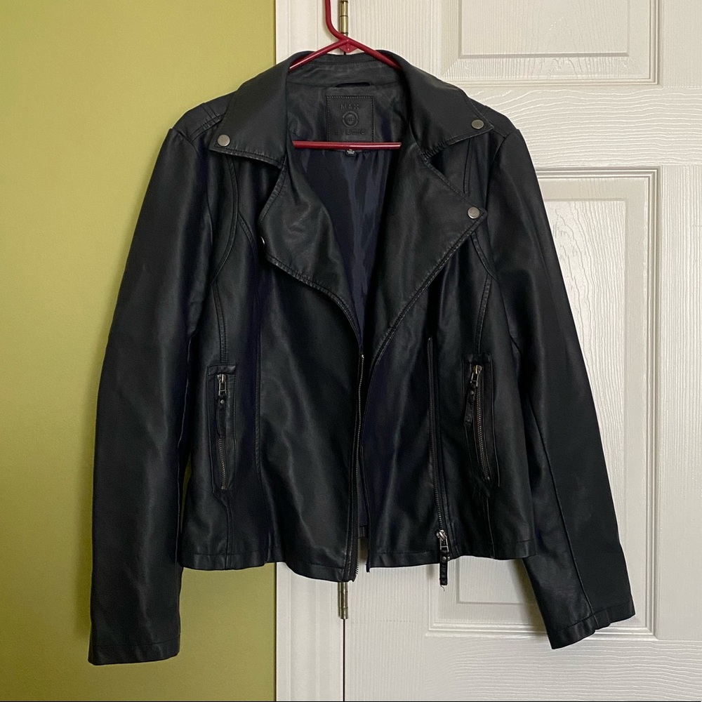 Max Studio Leather Jacket
